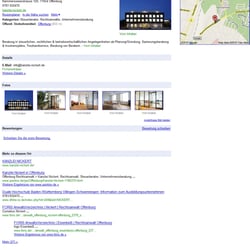 Pflege Google Maps Einträge