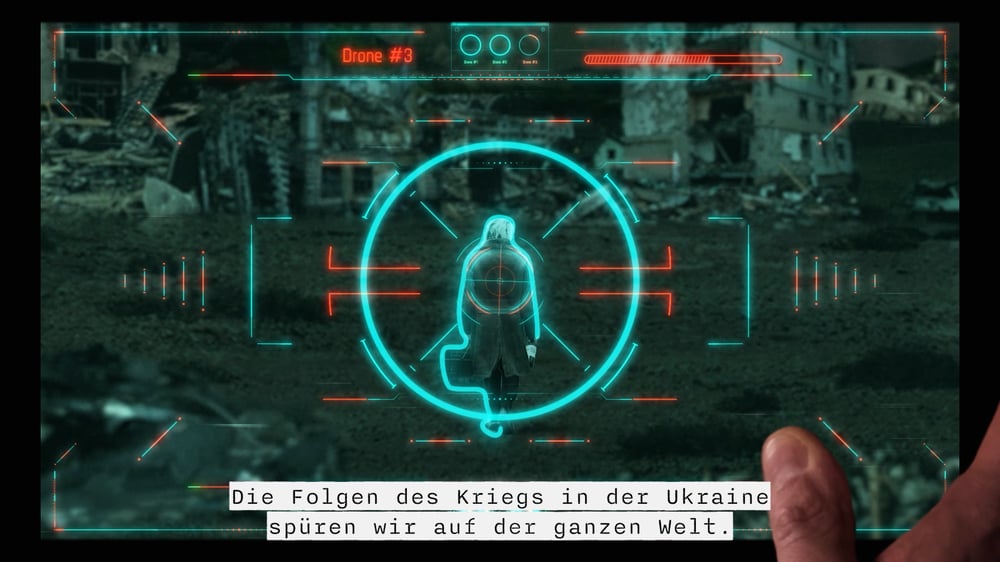 Still – Erklärvideo: Krieg, Flucht und Falschnachrichten