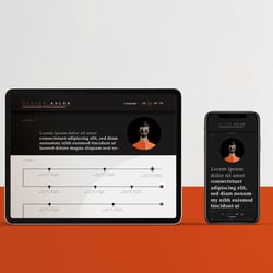 Infographic Resume/ Infografik-Lebenslauf