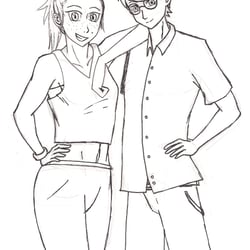 Colin and Alex (from the „My World Upsidedown“ prototype phase)