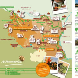 Weinviertel Tourismus, NOE – Corporate Design – Folder, Detail