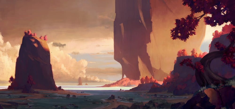 VR Game „Dyhana“ Concept Art