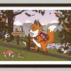Foxy Goes Hiking