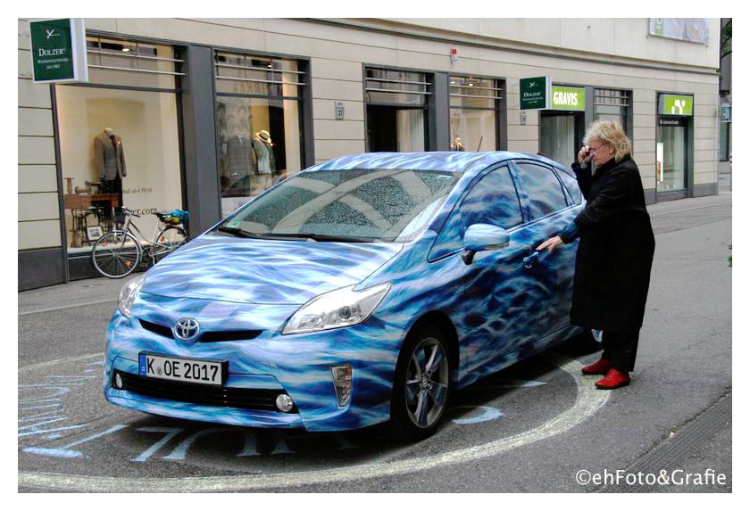 HA Schult Action Blue – Galerie Schrade