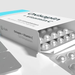 Visualisierung eine Blisterpackung