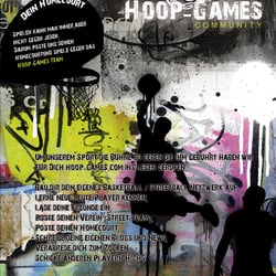 Flyer für Hoop-Games.com