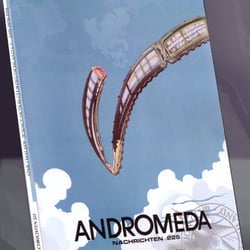 Cover für das Sci-fi Magazin „ANDROMEDA“