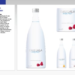 Health Water Glasflaschen