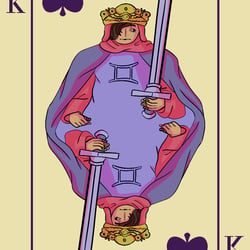 king spade