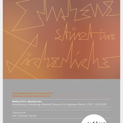 Jitter .Magazin, Rezension. Walton Ford, Bestiarium, Ausstellung im Hamburger Bahnhof