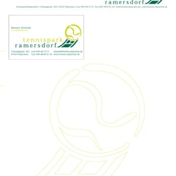 Tennispark Ramersdorf : CD