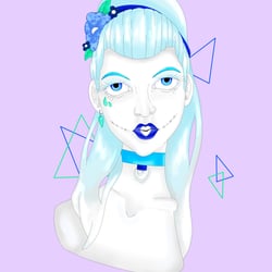 Blau