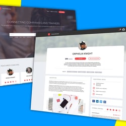 Trainers Review – Mentoring Platform / UX- & UI-design