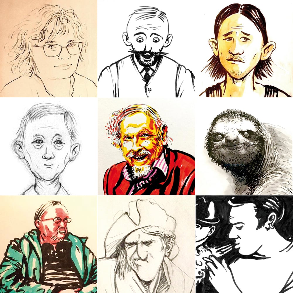 Portrait-illustration