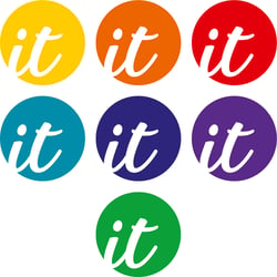 Der it-Punkt dient als Etikette für die Hausgemachten Produkte (Chutneys, Saucen, Gewürzmischungen)
