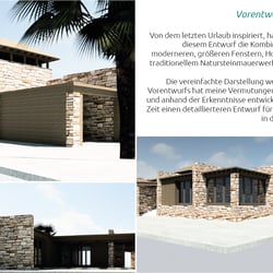 Vorentwurf Materialuntersuchung einer Finca