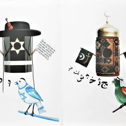 Illustration „Postdamer Begegnungen“