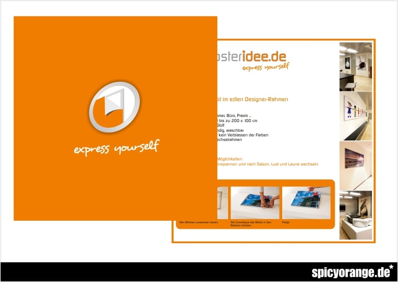 Flyergestaltung Posteridee