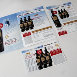 Anzeigenkampagne Weinhandel