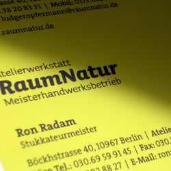 Atelierwerkstatt RaumNatur / Meiterhandwerksbetrieb (Berlin)