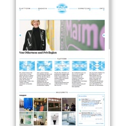 Website Kultur Mitte