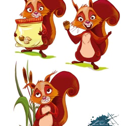 Characterdesign Nina