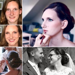 Brautstyling -Natürlicher Look