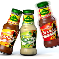Kühne Ramba, Samba, Zamba – Visualisierung für Grupo SOLUTIONS Branding & Packaging Design GmbH
