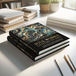 Buchcover – Szene Schreibtisch