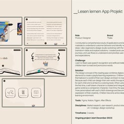 Lesen lernen App Projekt