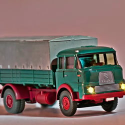 Model LKW Krupp – Makro 1:1