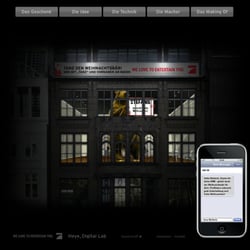 Characteranimation für eine Großprojektion in den Räumen von Heye & Partner in Hamburg. Flashversion http://weihnachtsbaer.