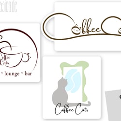 Logodesign for Customer Coffee Cats – Kaffee mit Wohlfühlatmosphäre